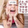 Stylish Brown Mehndi Sticker – Quick & Beautiful Henna Designs