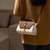 Light Luxury Genuine Leather Handbag – Elegant Crossbody Bag for Women